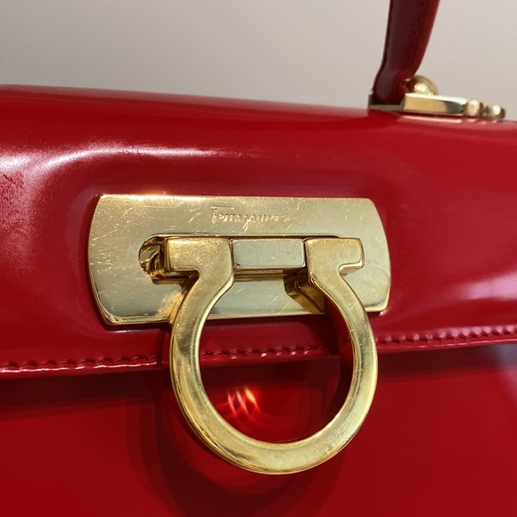 Ferragamo Iconic Top Handle (S), Ferragamo's Creation" Museum Bag - Picture 11 of 16